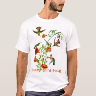 Kolibri-soziales T-Shirt