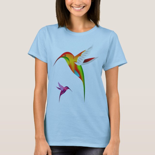 Kolibri-T-Shirt T-Shirt (Vorderseite)