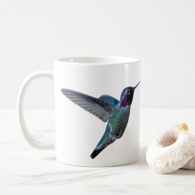 Kolibri Tasse - Entwürfe A und B (Mit Donut)
