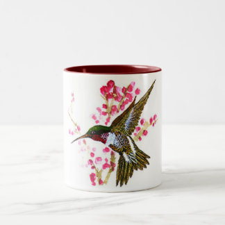 Kolibri-Tasse Zweifarbige Tasse