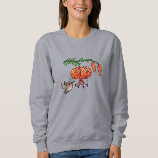 Kolibri & Tigerlilie  Sweatshirt