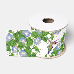 Kolibri-Vogel-Winden-BlumenBlumen Ripsband