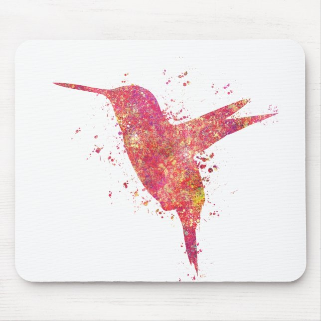 Kolibri Wildvögel Natur Welt V Mousepad (Vorne)