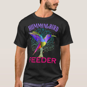 Kolibrifutterstelle Retro Klassisch Liebe Garten V T-Shirt