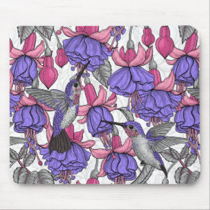 Kolibrigarten in Melrose und Rosa Mousepad