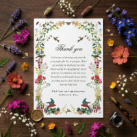 Kolibris Blumengarten Baby Shower