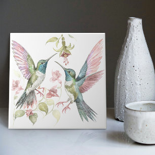 Kolibris & Fresenia Kunsthandwerk Fliese