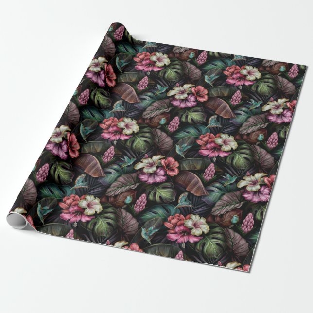 Kolibris Geschenkpapier (Ungerollt)