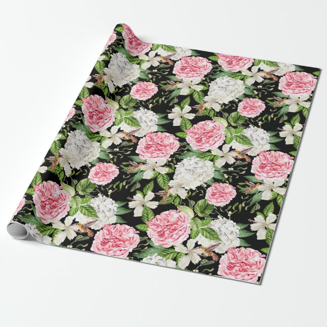 Kolibris Geschenkpapier (Ungerollt)