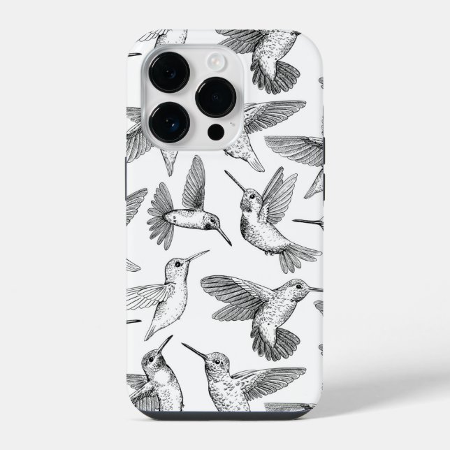 Kolibris iPhone Hülle (Rückseite)