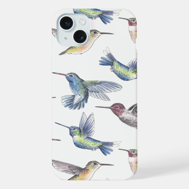 Kolibris iPhone Hülle (Rückseite)