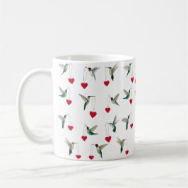 Kolibris Valentinstag Kaffeetasse