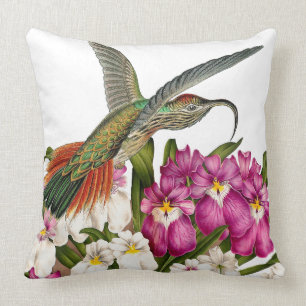 Kolibris Vögel Blumen Floral Wildtiere Tiere Kissen