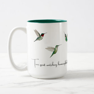 Kolibris Zweifarbige Tasse