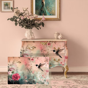 Kolibrträume, Ätherische Blumen Seidenpapier