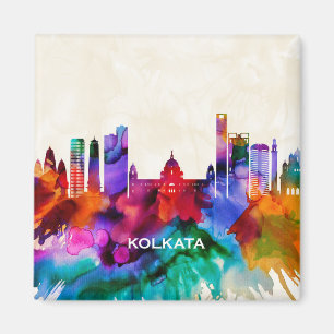 Kolkata-Skyline Magnet
