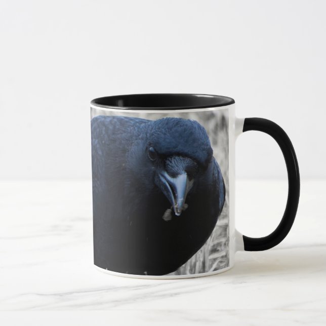 Kolkrabe Tasse (Rechts)
