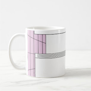 Kollage von Elementen der Benutzeroberfläche. Cybe Kaffeetasse