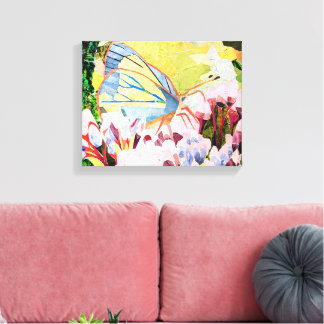 Kollagenschmetterling Leinwanddruck