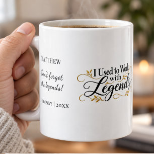 Kollege, mit dem ich früher Legenden war Kaffeetasse