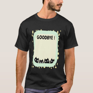 Kollege verlässt die Arbeit Katzen kündigen Arbeit T-Shirt