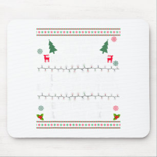 Kollegen sind wie Weihnachtslichter Sie hängen zus Mousepad