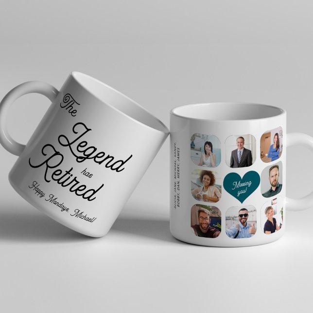 Kollegenfotos Ruhestand  Kaffeetasse (Von Creator hochgeladen)