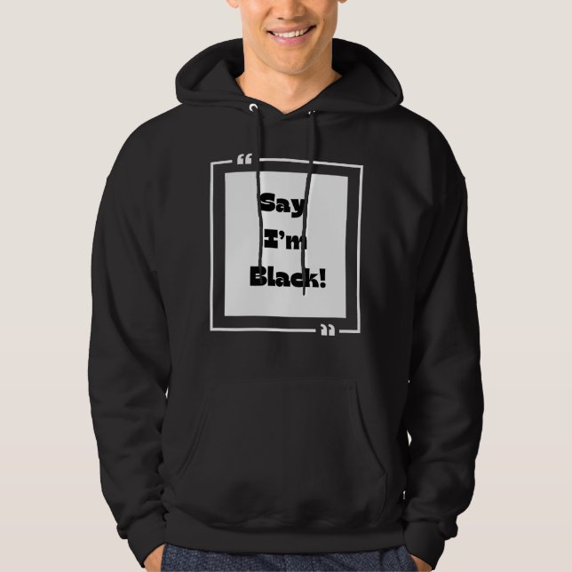 Kollektion "Black History Month" Hoodie (Vorderseite)
