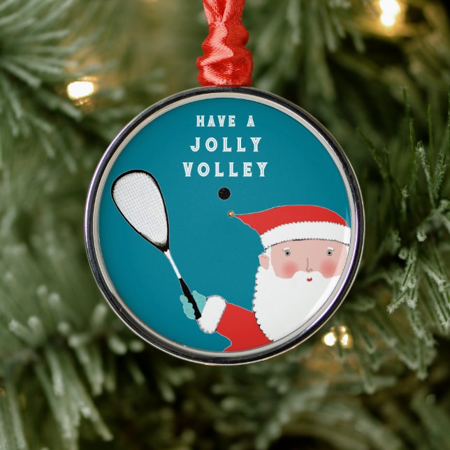 Kollektiv für kreative Squash-Player Ornament Aus Metall (Baum)