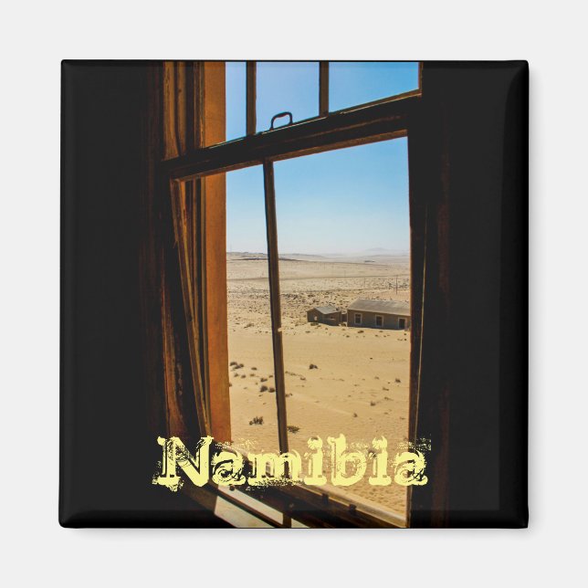 Kolmanskop Namibia Wüste Stadt Landschaftsmagnet Magnet (Vorne)