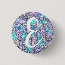 Kolmio (cool) Personalized Button