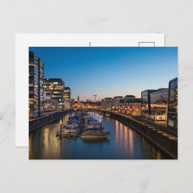 Köln Deutschland Feiertagspostkarte (Vorne/Hinten)