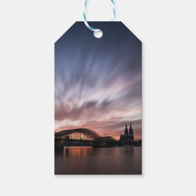 Köln Deutschland Geschenkanhänger (Vorderseite)