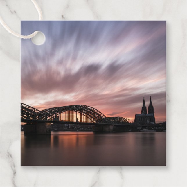 Köln Deutschland Geschenkanhänger (Vorderseite)