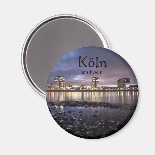 Köln Deutschland Magnet (Vorderseite/Rückseite)
