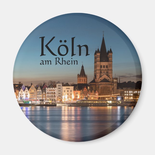 Köln Deutschland Magnet (Vorne)