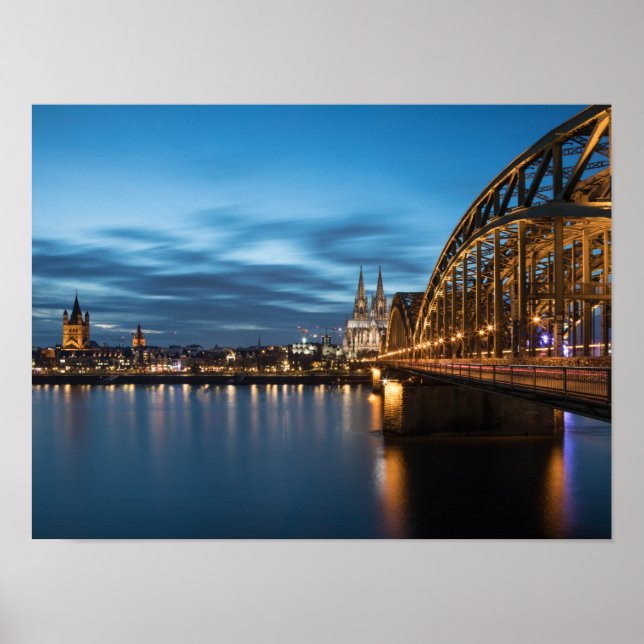 Köln Deutschland Poster (Vorne)