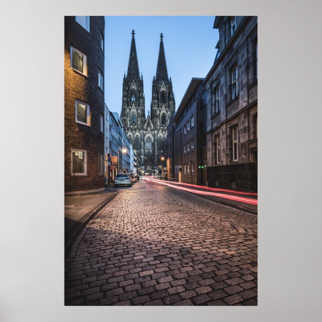 Köln Deutschland Poster (Vorne)