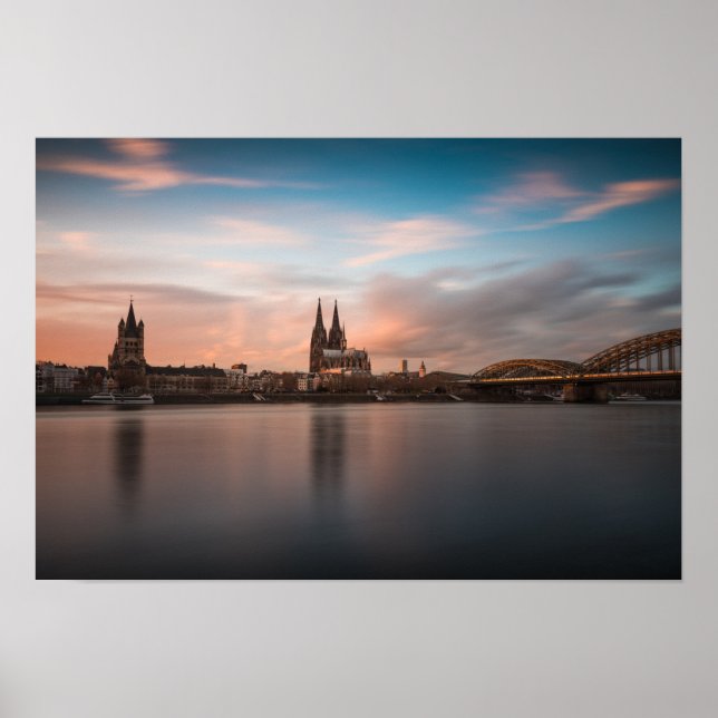 Köln Deutschland Poster (Vorne)