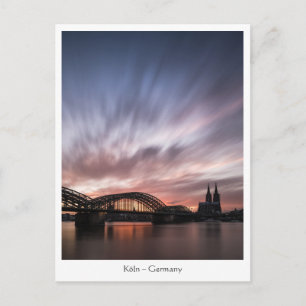 Köln Deutschland Postkarte