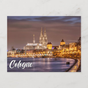 Köln, Deutschland Postkarte