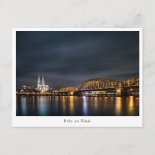 Köln Deutschland Postkarte