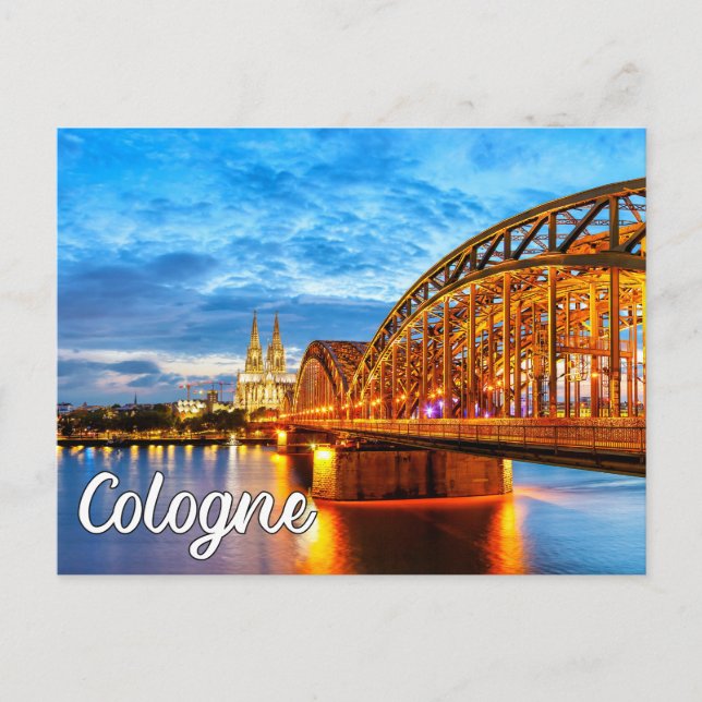 Köln, Deutschland Postkarte (Vorderseite)
