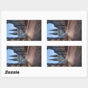 Köln Deutschland Rechteckiger Aufkleber