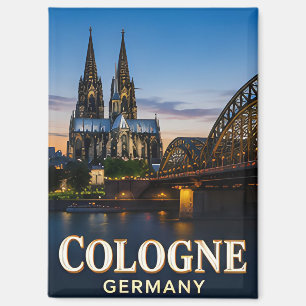 ✈️ Köln Deutschland Reise Geschenk ⛪ Magnet
