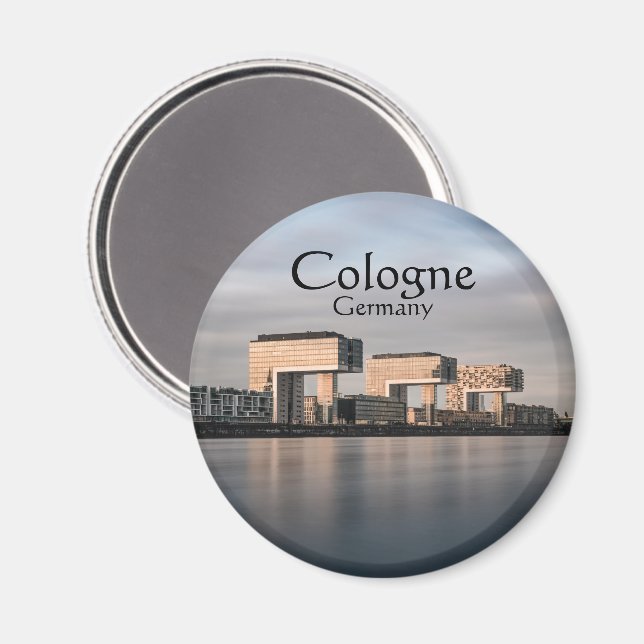Köln Deutschland Souvenir Magnet (Vorderseite/Rückseite)