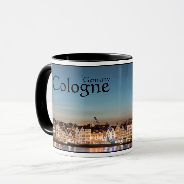 Köln Deutschland Souvenir Tasse (Vorderseite Links)