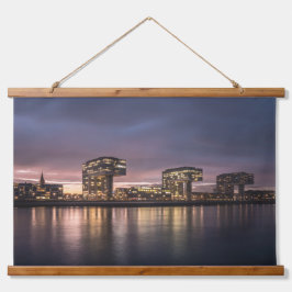 Köln Deutschland Wandteppich Mit Holzrahmen