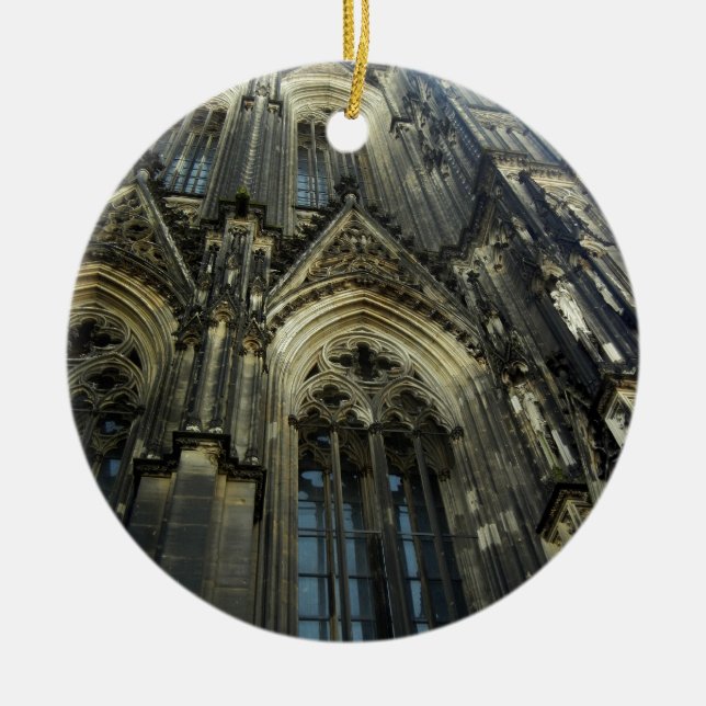 Köln-Kathedrale Keramik Ornament (Vorne)