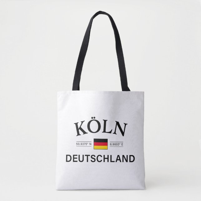 Koln (Köln) Deutschland koordiniert Deutsch (Vorderseite)